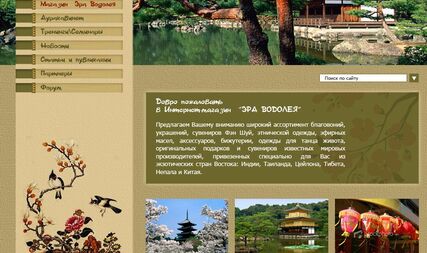 An example of website design 