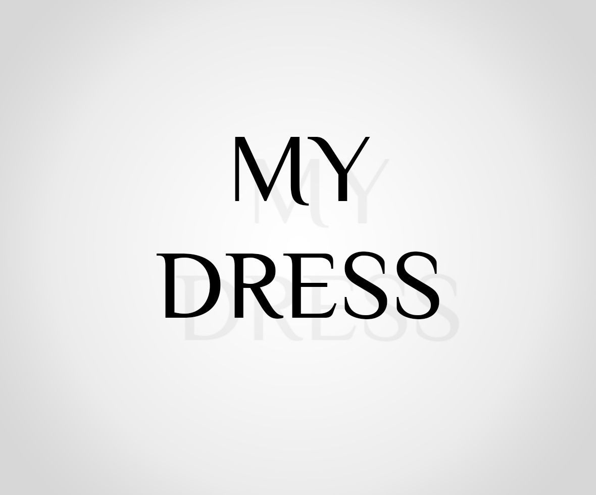 Logo for an online store My Dress