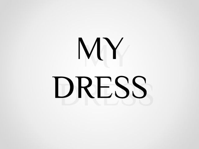 Logo for an online store My Dress