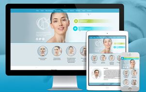 A corporate website for Bagirov clinic of plastic surgery