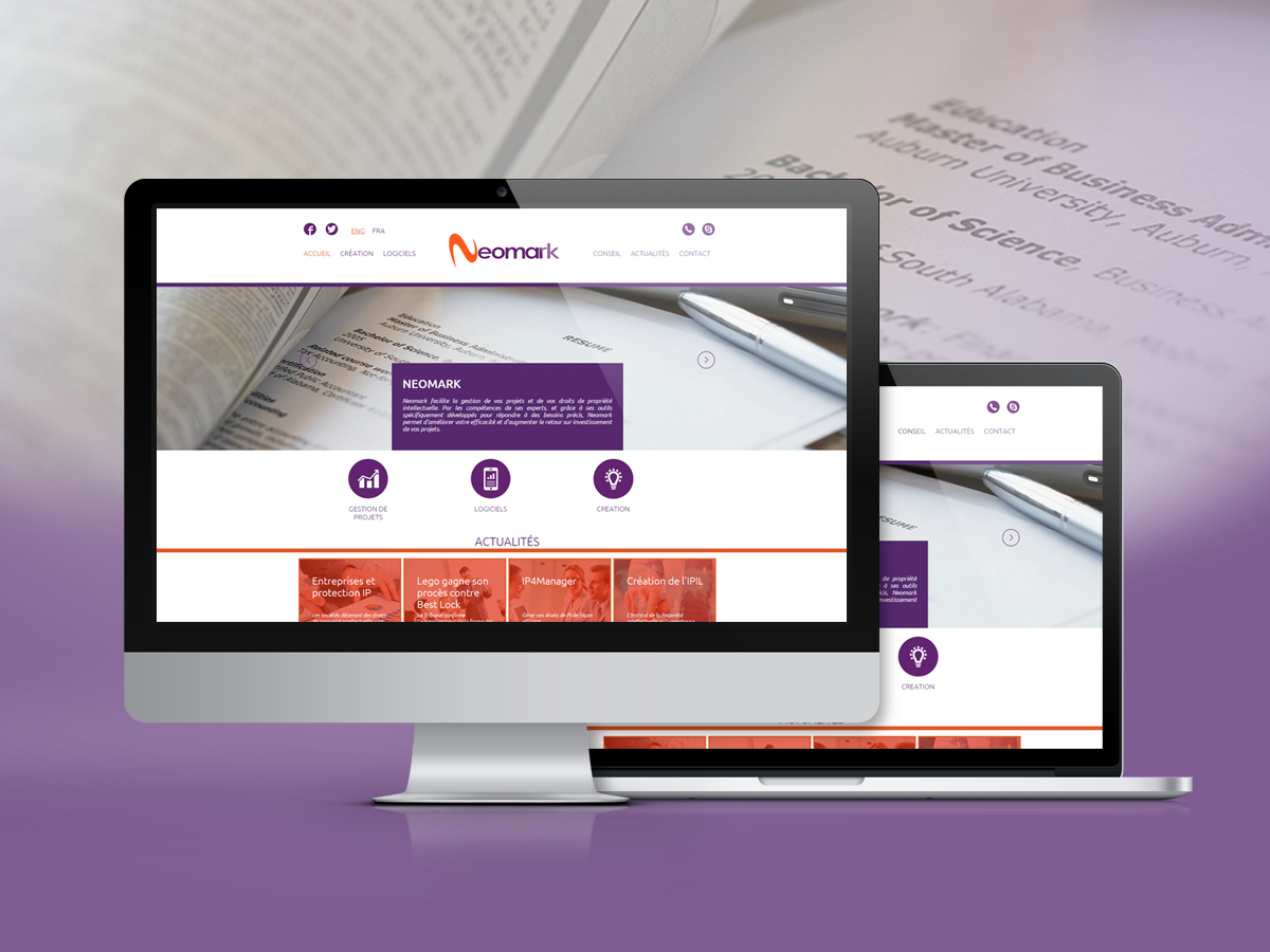 Development of a Corporate website