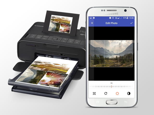 Mobile application for photo collages