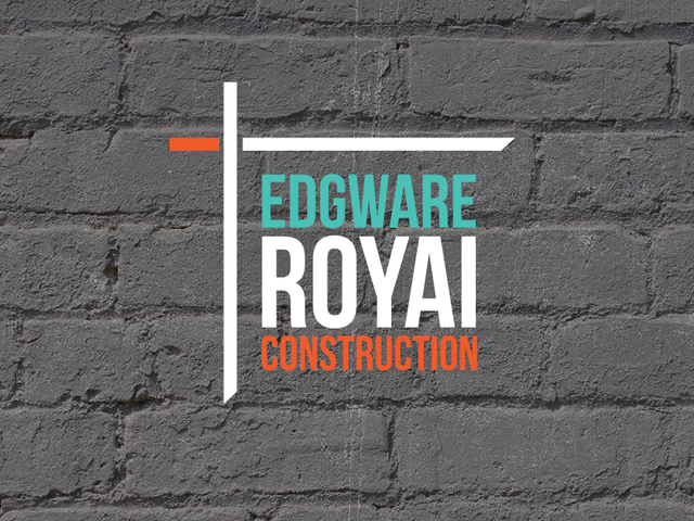 Logo for the England construction company