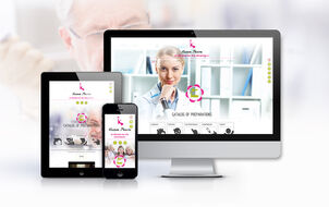 Corporate website development for the pharmaceutical company